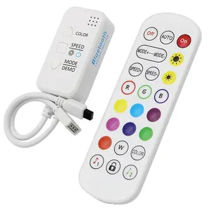Hotsale 24键遥控器发光二极管灯条控制器套装，带颜色/速度/模式演示改变功能按钮