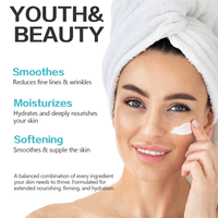 Label privé Soin du visage naturel biologique Crème anti-rides hydratante et nourrissante au collagène et au rétinol pour le visage
