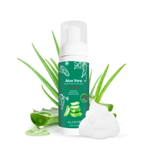 Oem Private Label Natural Organic Convenient Skin Care Bath Aloe Vera No Shower Body Wash For Camping and Hiking