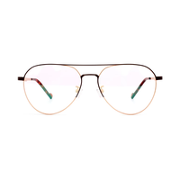 Bingkai optik Titanium kualitas tinggi baru pria Titanium desain Italia