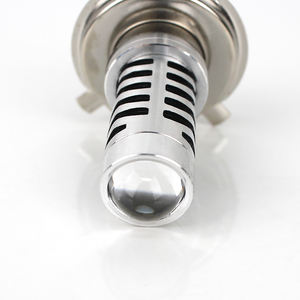 Kits de conversión de iluminación LED para motocicleta H4, Color dual, blanco, ámbar, azul, 12V-80V, Bombilla de alto brillo, Mini luz de conducción - Product Image 2