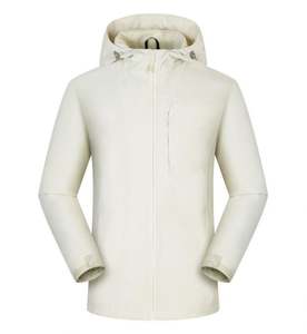 Custom Logo Sportswear Woolen Plush Knitting Wholesale Soft <b>Shell</b> Pullover Jacket Hoodie Jacket Waterproof Breathable Zipper - Product Image 1