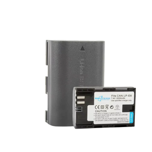 Ringteam LP-E6 Li-Ion交換用バッテリーCanon 5D Mark II、III、7D、60D、6D DSLRカメラ (7.4V、2200mAh) - Product Image 4