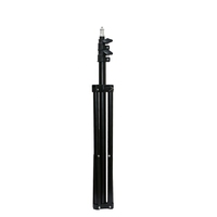 Trépied de selfie 2.1 mètres, support réglable à hauteur, trépied pour lampe annulaire, support pour éclairage