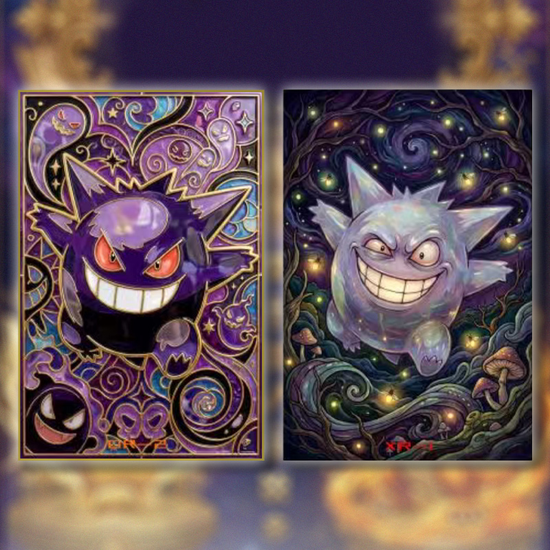 Tableau d'art en acrylique sur le thème Pokémon (1 caisse = 100 paquets)