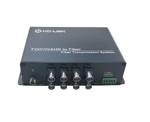 8 CH HD-CVI/TVI/AHD Digital BNC Video Koaxial-Fiber-Optisch-Terminal-Wechselrichter Extender-Empfänger mit RS485