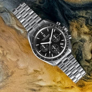 PAGANI DESIGN PD-1701 V5 Moon Men's <b>Watches</b> Top Luxury Quartz <b>Watch</b> for Men Chronograph Waterproof Sport Stainless Steel Clock - Product Image 2