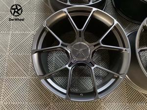 Jantes forgées DW de 18 à 24 pouces, centre verrouillable, or, jantes personnalisées pour Porsche 911 GT3 Turbo S - Product Image 2