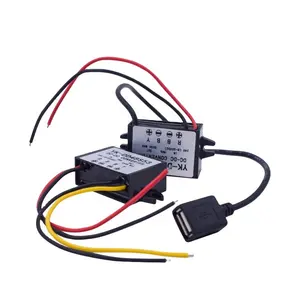 Câble d'alimentation usb vers cc IP67 convertisseur de suralimentation cc 5v à 12v 3a