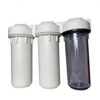Boîtier de filtre à eau 10 en 1 avec bloc de charbon actif pour usage domestique