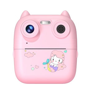 Nouvel appareil photo instantané pour enfants, impression thermique sur papier, pixels haute définition, écran 2,4 pouces, carte TF – Parfait pour les photos transfrontalières - Product Image 4