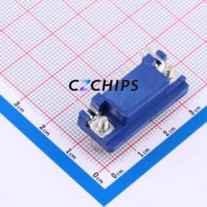 XDDB-1518-0932 D-Sub/VGA Connector Bent Lead Through Hole Connector High Density D-Sub Female 15P Right Angle Insert - Product Image 2