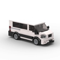 Compatible avec les blocs de construction, voiture de transport de passagers XLT, jouet de construction en plastique, briques promotionnelles, jouets