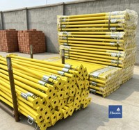 Vente directe usine – Fabriqué en Chine – Étai métallique Q235 pour construction de métros, télescopique, galvanisé, personnalisable