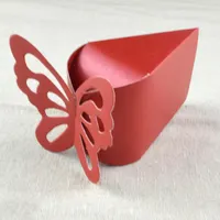 Kotak Kue Gaya Eropa, Kupu-kupu Segitiga Kecil, Permen Kreatif, Kotak Hadiah Kue Ulang Tahun