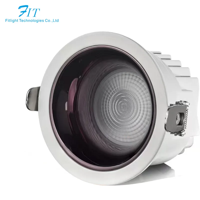 Hochwertiges Led-Downlight 20 W Einzug-Downlicht Rundes Led-Spotlicht 15 W Indoor IP44 kommerzielles Cob-Downlighting