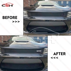 Plaque signalétique ABS <span class=keywords><strong>Daytona</strong></span> pour <span class=keywords><strong>Dodge</strong></span> Charger 2017-2023, emblème de calandre avant - Product Image 5