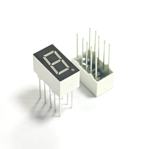 Afficheur LED 7 segments 0,36 pouce 1 chiffre lumière rouge haute luminosité, dispositif électronique miniature attrayant pour comptage numérique à valeur unique - Product Image 4