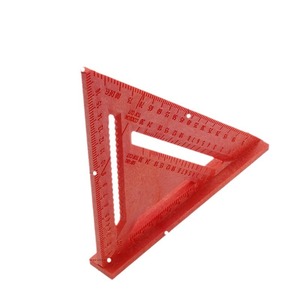 DURATEC Plastic Triangle Ruler 604 7 Inch 90 Degree <b>Measuring</b> <b>Tool</b> For Woodworking Angle Positioning - Product Image 3