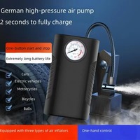 Compresseur d'air électrique portable 12V pour gonflage de pneus et surveillance de la pression des pneus