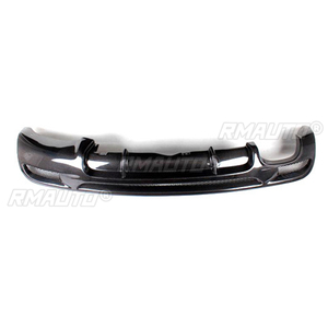 Difusor de Parachoques Trasero para BMW Serie 1 E82 E88 128i 135i M Sport 2008-2013 M Tech Coupé Convertible Fibra de Carbono / FRP - Product Image 5
