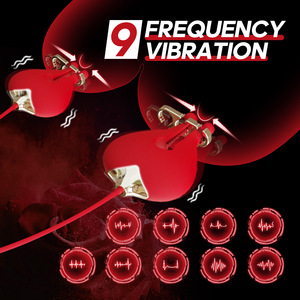 Bola de mordaza de <span class=keywords><strong>boca</strong></span> abierta 2 en 1 con abrazaderas para pezones BDSM Bondage <span class=keywords><strong>boca</strong></span> rellena con abrazadera para pezón vibrador <span class=keywords><strong>juego</strong></span> para adultos juguetes sexuales eróticos - Product Image 2