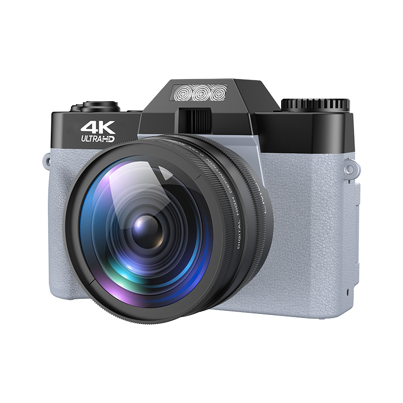 72MP 4K Mirrorless Digital Camera with 16X Zoom, LED Fill Light &amp; CMOS Sensor for Photography and Vlogging