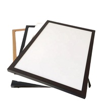 Meilleur prix, cadre photo en bois de pin massif, design simple, grande taille, décoration murale, 13x19'', A4, A3