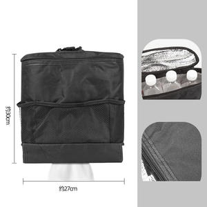 Organisateurs de voiture Sac de rangement multifonctionnel pour sac de glace Fournitures d'intérieur Sac suspendu pour siège arrière Sac suspendu isolant pour voiture - Product Image 6
