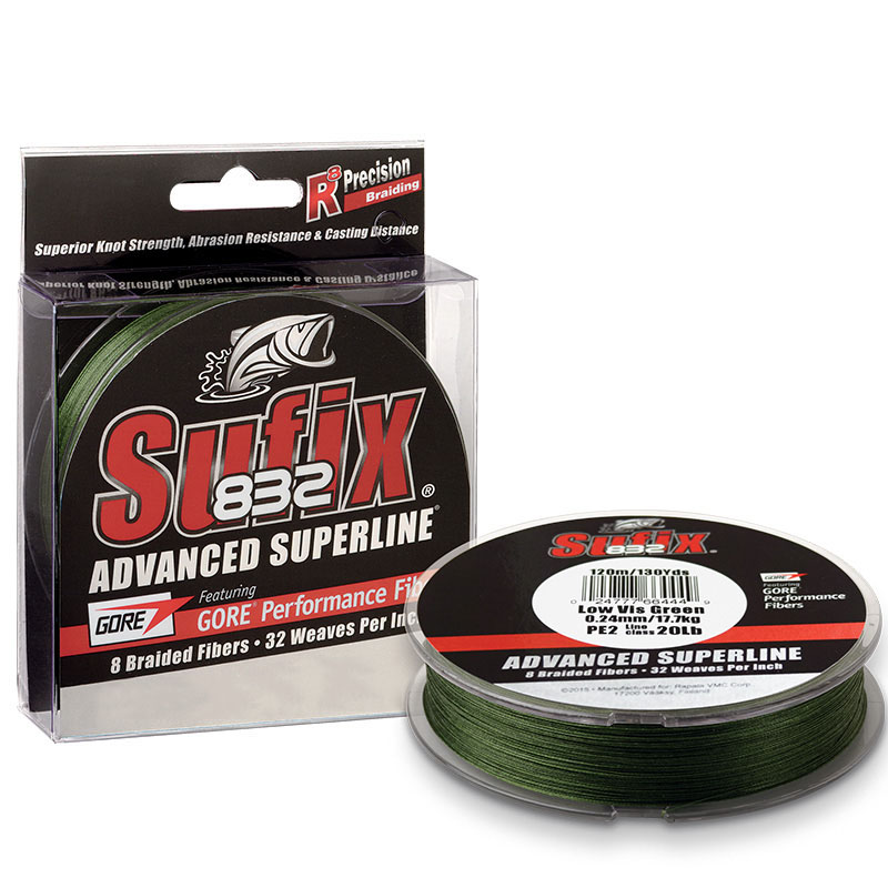 akn.fuj ！！ Sufix 832 Advanced Superline Braid Fishing Line, 600 Yd