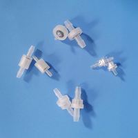 Vanne de décharge de pression d'eau à ressort en polypropylène 1/8" 5/32" 3/16" 1/4" avec joint EPDM pour air/liquide