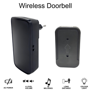 Sonnette sans fil pour la sécurité domestique et l'alerte senior, longue portée, sonnette d'alarme sans fil utilisable à l'hôtel et avec sonnerie - Product Image 5