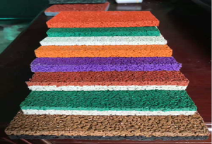Los gránulos de goma EPDM brillantes y duraderos INOLP para parques infantiles y pistas para correr/correr no se desvanecen fácilmente en color - Product Image 3