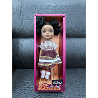 Poupée en latex noir de 14 pouces, entièrement en vinyle, figurine de mode féminine pour module de maquillage personnalisé