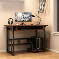Bureau d'ordinateur minimaliste pour la maison, table d'écriture pour petit espace, bureau d'étude pour chambre à coucher, table de bureau pour maison en location
