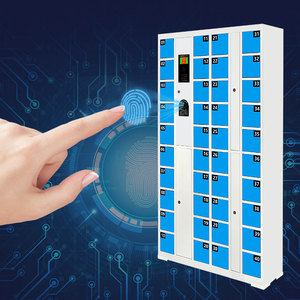 Công Trường Lớp Học Thép Thông Minh Khóa Điện Tử Lắp Ráp Sạc Tủ & Locker Cho Điện Thoại Di Động - Product Image 4