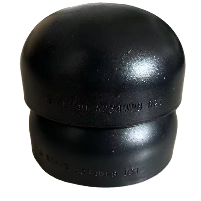 Large Diameter High Pressure Forged Welded Seamless Carbon Steel Pipe Cap & End Caps Painted Surface for Construction Use
