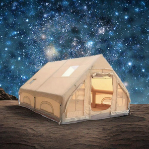 Carpa Inflable de Doble Capa Yi Wu 4 Estaciones, Impermeable 3000mm+, Resistente al Viento, de Tela Oxford, Fácil de Instalar, Una Habitación, para Campamento al Aire Libre - Product Image 3