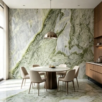 Dalles de marbre polies et étanches pour atelier intérieur – Écologiques, durables, texture pierre naturelle de luxe pour comptoir de cuisine de villa