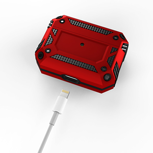 เกราะที่ออกแบบมาสำหรับ <span class=keywords><strong>airpods</strong></span> <span class=keywords><strong>3</strong></span><span class=keywords><strong>เคส</strong></span>พร้อมพวงกุญแจเคสป้องกันทนทานสำหรับ <span class=keywords><strong>airpods</strong></span> <span class=keywords><strong>Pro</strong></span> - Product Image 3