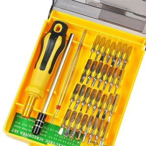 Kit d'outils de réparation multifonction 32-en-1 pour petits appareils électriques, tournevis en acier au carbone, combinaison de tournevis industriels à fente pour bricolage, OEM - Product Image 3