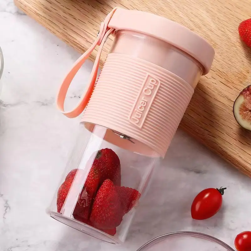 320ML 식품 학년 재료 휴대용 블렌더 휴대용 과즙 컵