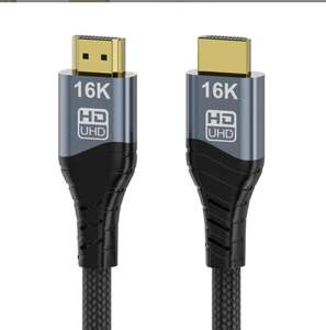 Câble <span class=keywords><strong>HDMI</strong></span> 2.2v plaqué or, prend en charge la résolution 96 Gbps 16K 60Hz 8K <span class=keywords><strong>240Hz</strong></span> - Product Image 3