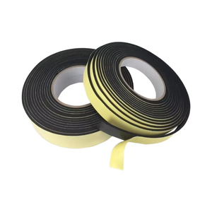 <span class=keywords><strong>Nastro</strong></span> in Schiuma EVA Isolante Nero 1mm 3mm 5mm <span class=keywords><strong>Adesivo</strong></span> Monolatero Striscia Sigillante per Porte - Product Image 6