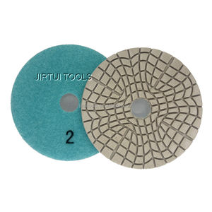 แผ่นขัดเพชร4 "<span class=keywords><strong>3</strong></span>ขั้นมีความยืดหยุ่น100มม. แผ่นขัดแบบเปียกแห้งสำหรับหินธรรมชาติและหินวิศวกร - Product Image 4