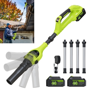 Machine sans balais 40V, haute puissance, rechargeable au lithium-ion, équipée d'un souffleur puissant et d'un collecteur de feuilles - Product Image 2