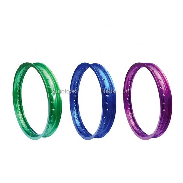 19" Motocross Racing Wheel Rim Replacement Colorful Aluminum Motorcycle Wheels