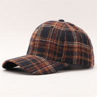 Gorra de Béisbol Unisex de Lana de 6 Paneles, Estilo Británico, de Alta Calidad, para las Cuatro Estaciones, Ajustable, a la Moda, 2026