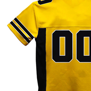 เสื้อฟุตบอลอเมริกันแบบสั่งทำพิเศษ 100% โพลีเอสเตอร์ คุณภาพพรีเมียม ระบายอากาศได้ดี แห้งเร็ว - Product Image 6