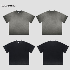 เสื้อออกกำลังกายคอลูกเรือแบบวินเทจให้ความอบอุ่นกันลมเข้ายิมแบบลำลองสำหรับผู้ชาย - Product Image 5